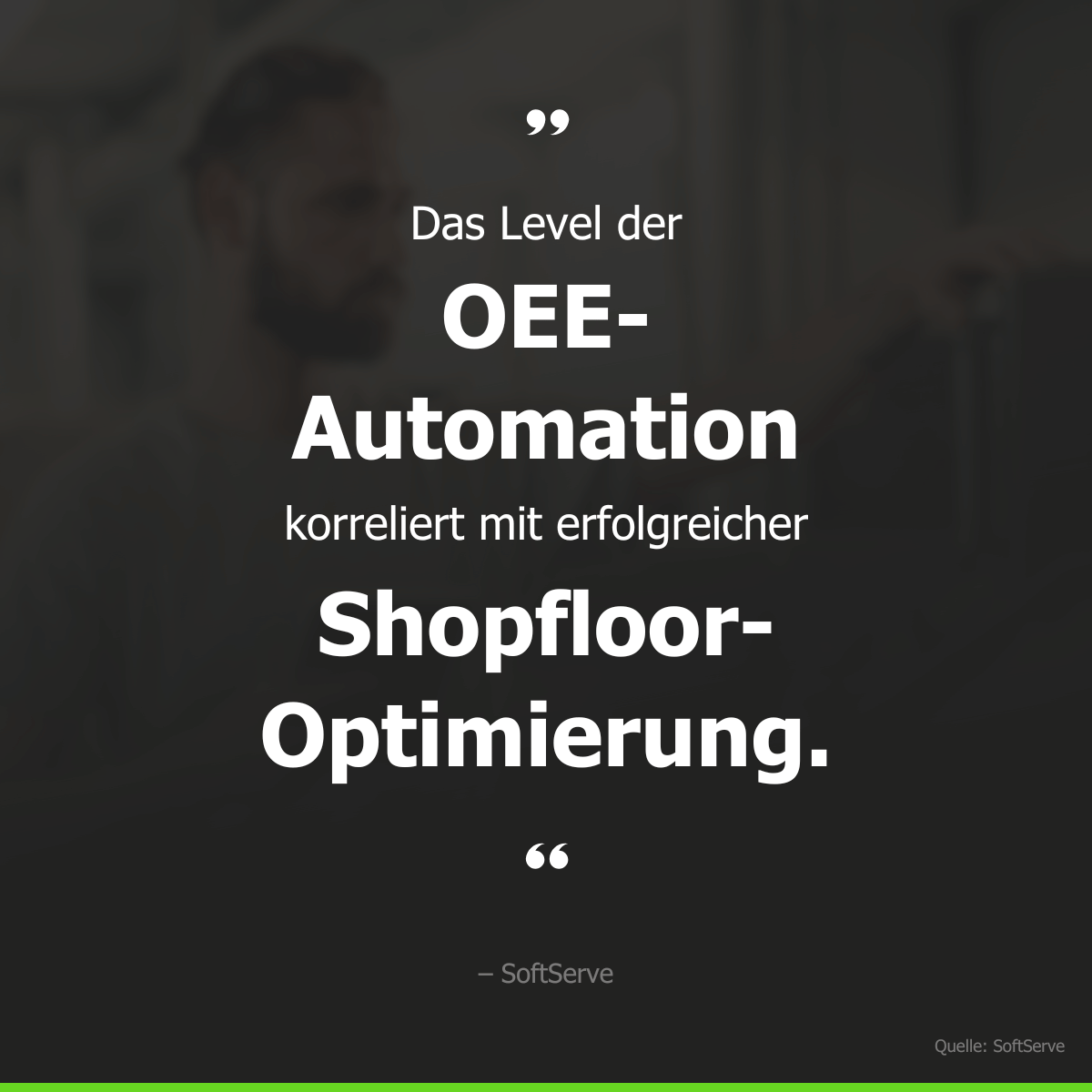 Das Level der OEE-Automation korreliert mit erfolgreicher Shopfloor-Optimierung
